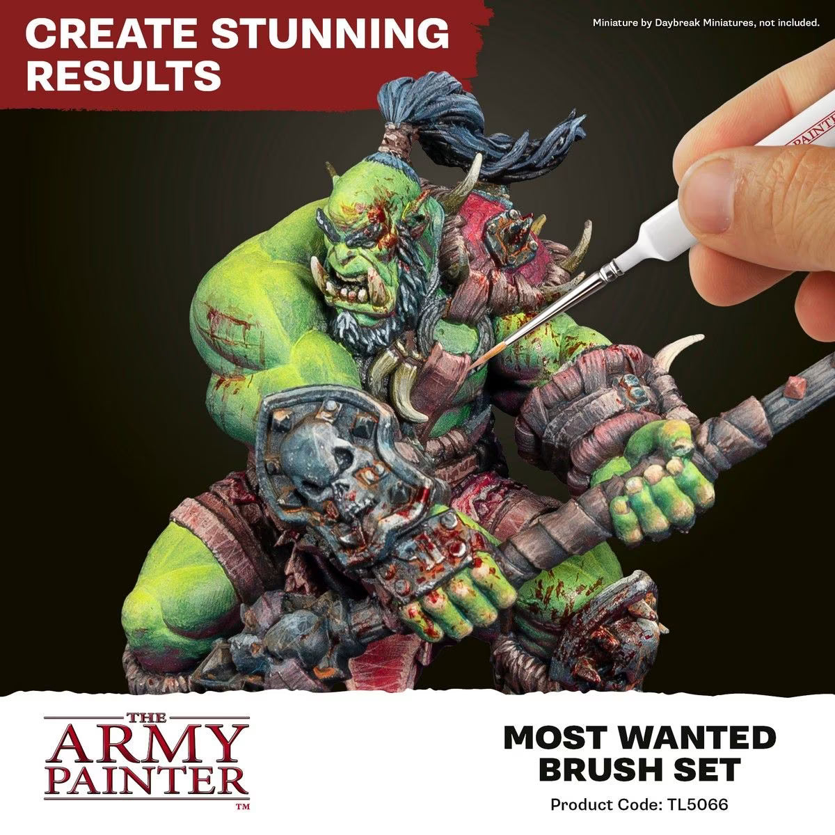 Army Painter - Most Wanted Brush Set - Loaded Dice