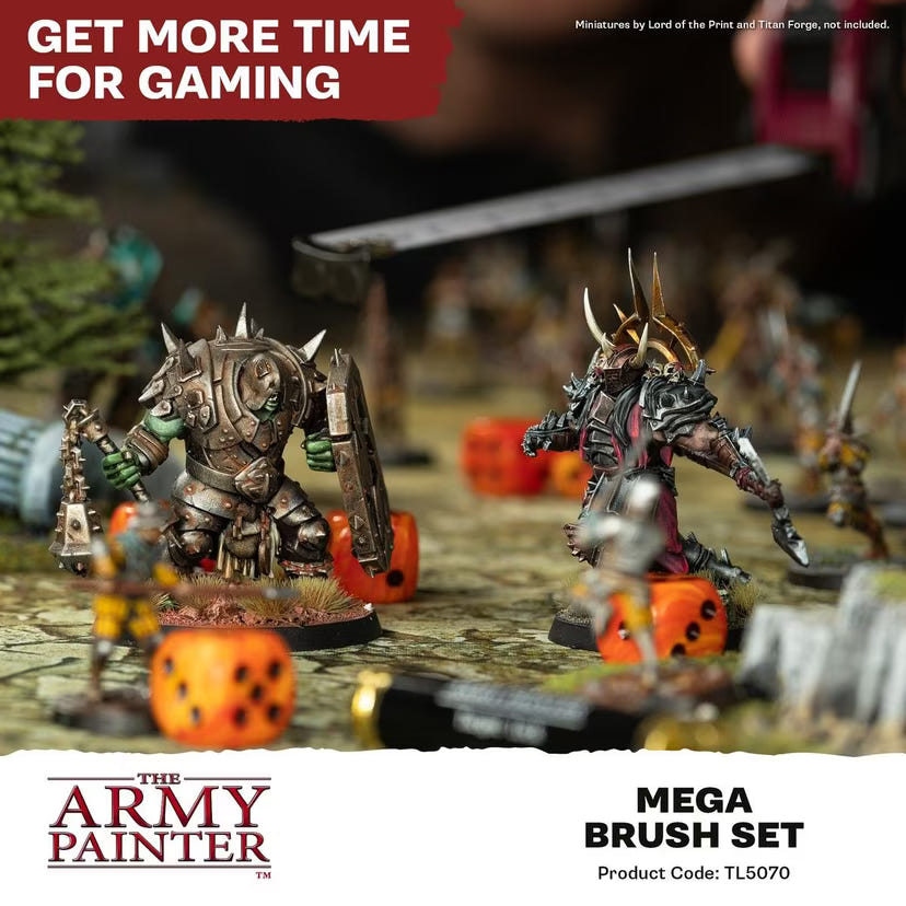 Army Painter Mega Brush Set - Loaded Dice