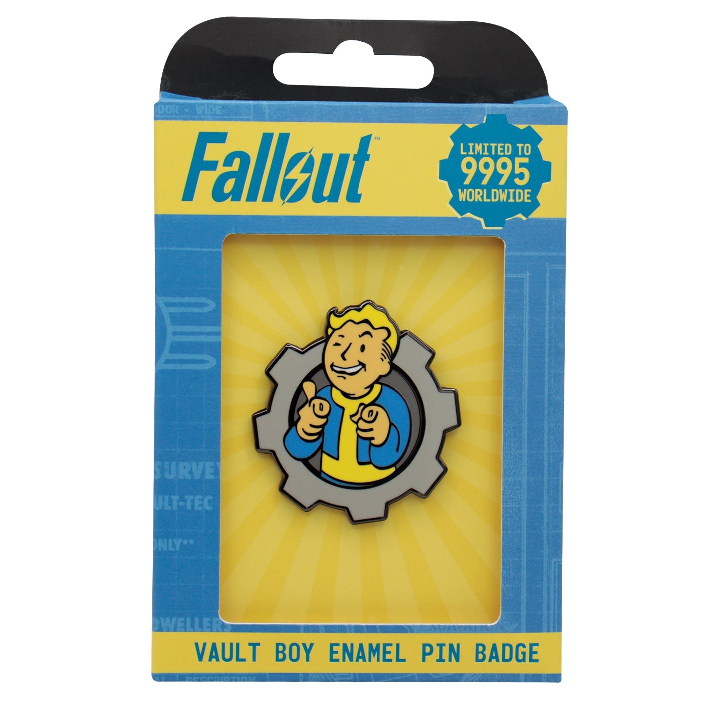 Fallout Limited Edition Charisma Boy Pin Badge - Loaded Dice