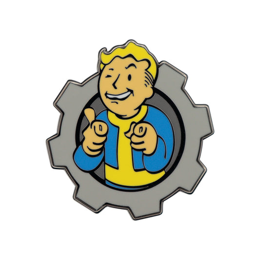 Fallout Limited Edition Charisma Boy Pin Badge - Loaded Dice