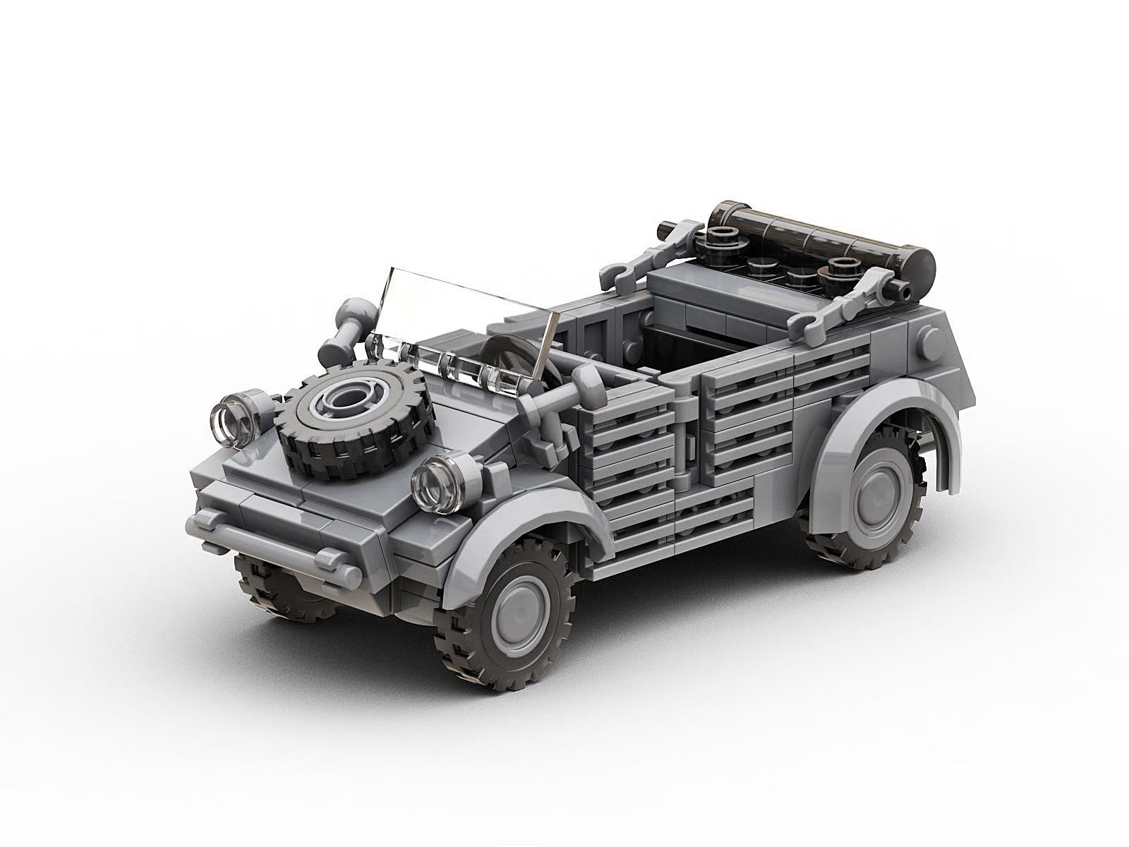 Buildarmy 1:33 Kubelwagen Car - B0005