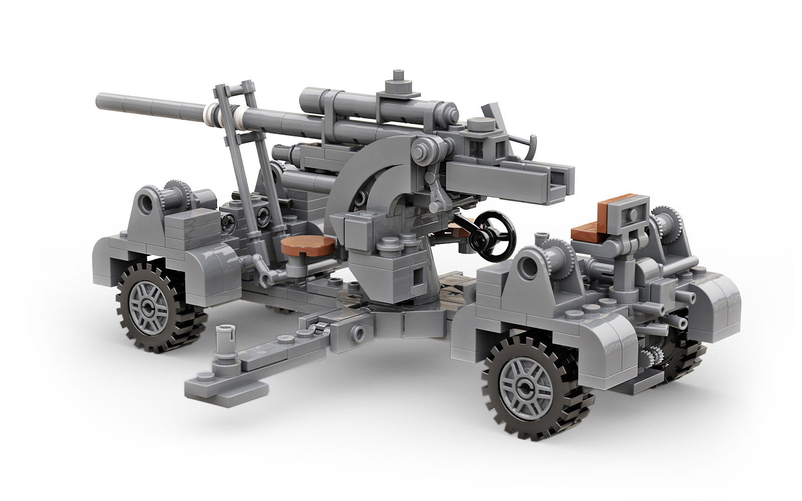 Buildarmy 1:33 88mm Flak 36 Artillery - B0036