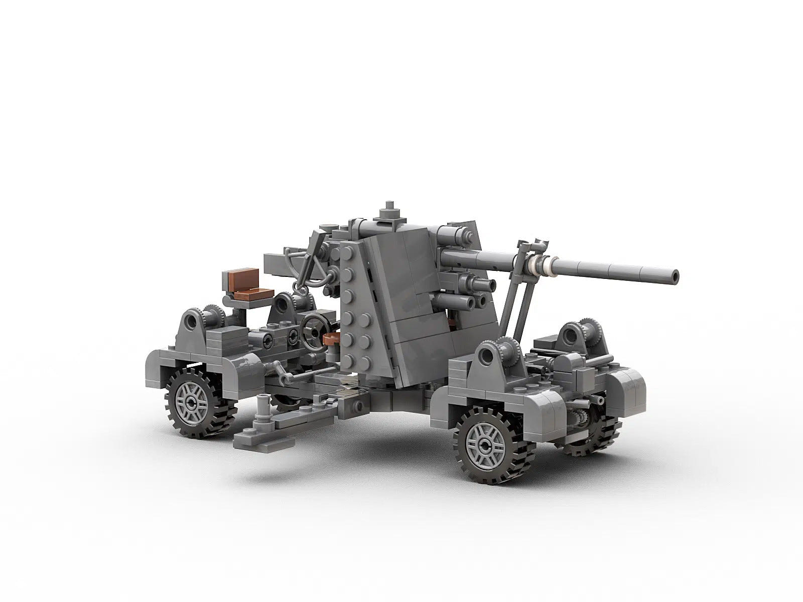 Buildarmy 1:33 88mm Flak 36 Artillery - B0036