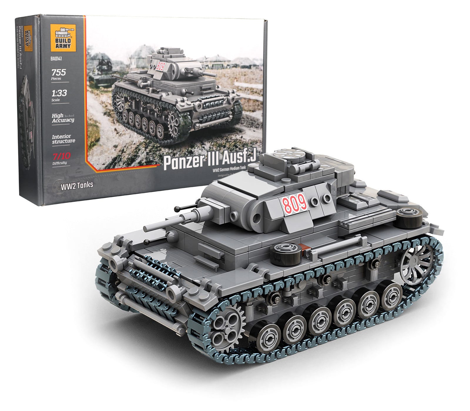 Buildarmy 1:33 Panzer 3 - B0141