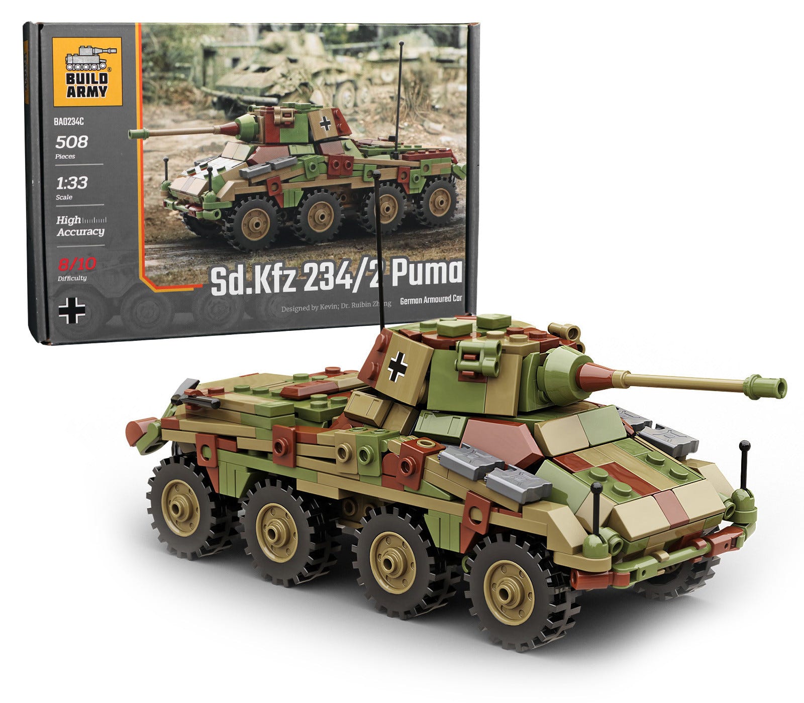 Buildarmy 1:33 Sd. Kfz. 234/2 Puma - B0234C