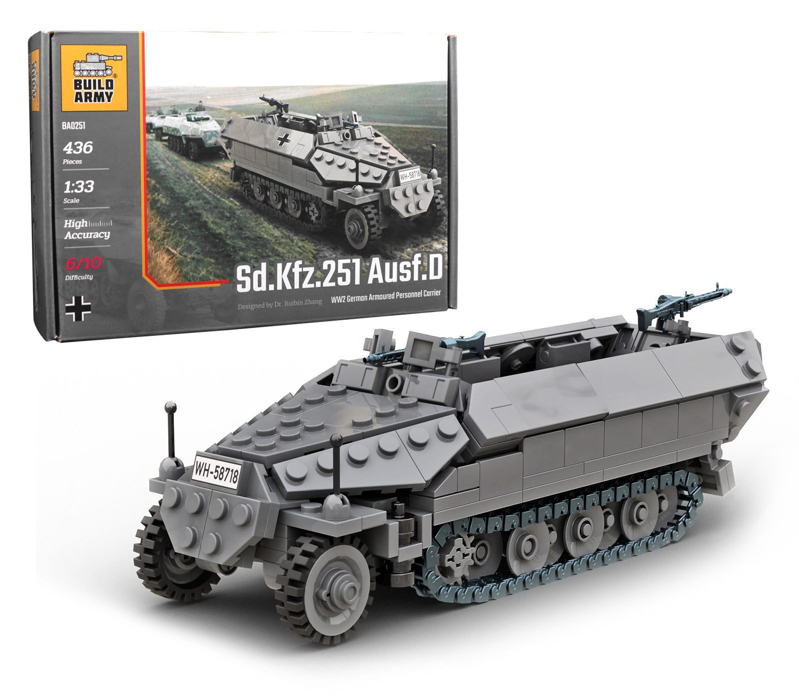 Buildarmy 1:33 Sd. Kfz. 251 Ausf.D - B0251