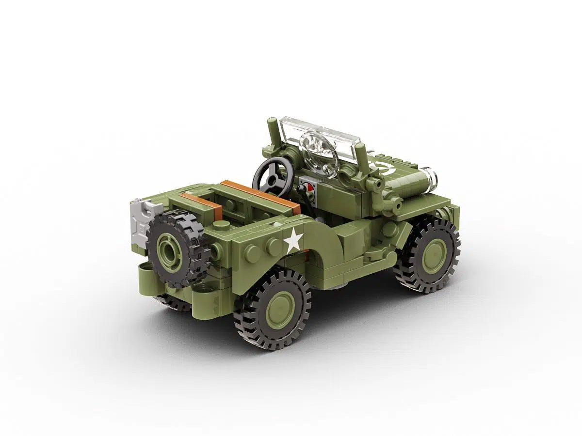 Buildarmy 1:33 Willys MB Jeep Utility Vehicle - B1101