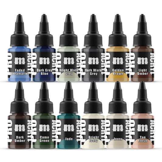 Pro Acryl - Base Set - 24 Colors - Loaded Dice