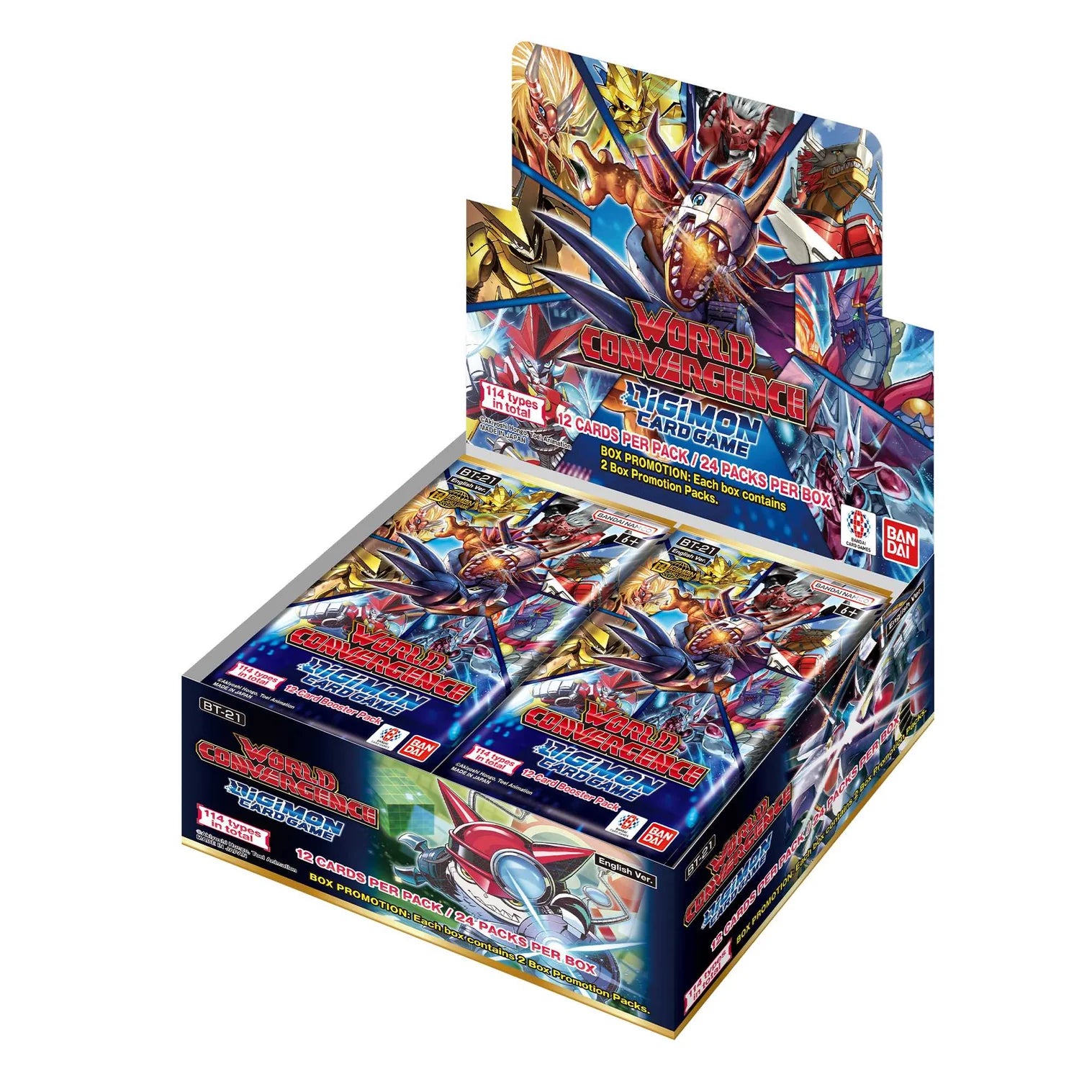 Digimon Card Game: Booster Pack - World Convergence (BT21) - Loaded Dice