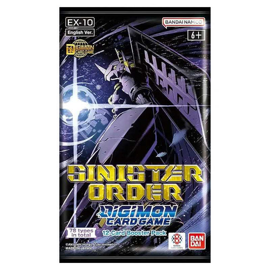 Digimon Card Game: Extra Booster Pack - Sinister Order (EX-10) - Loaded Dice