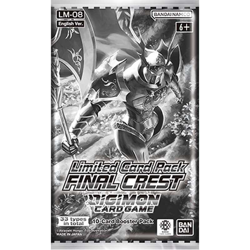 Digimon Card Game Limited Card Pack Final Crest LM-08 display box of 6 packs