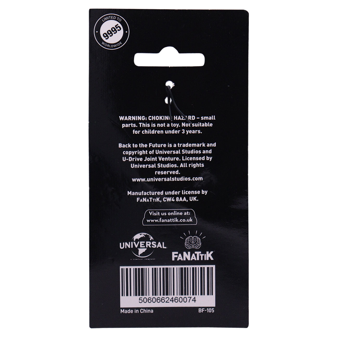 Back to the Future Limited Edition Key Ring - Loaded Dice