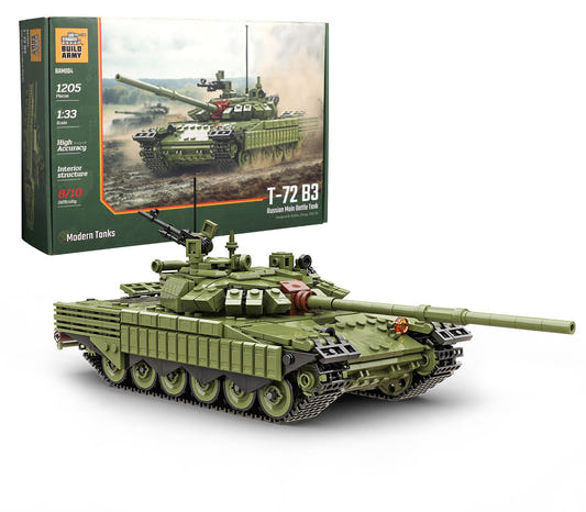 Buildarmy 1:33 T-72 B3 Main Battle Tank - BM004