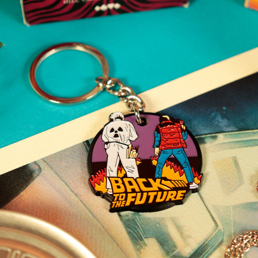 Back to the Future Limited Edition Key Ring - Loaded Dice