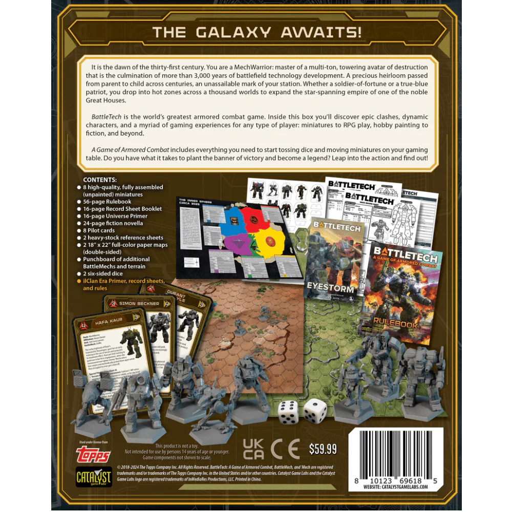 Battletech: A Game of Armored Combat 40th Anniversary - Loaded Dice