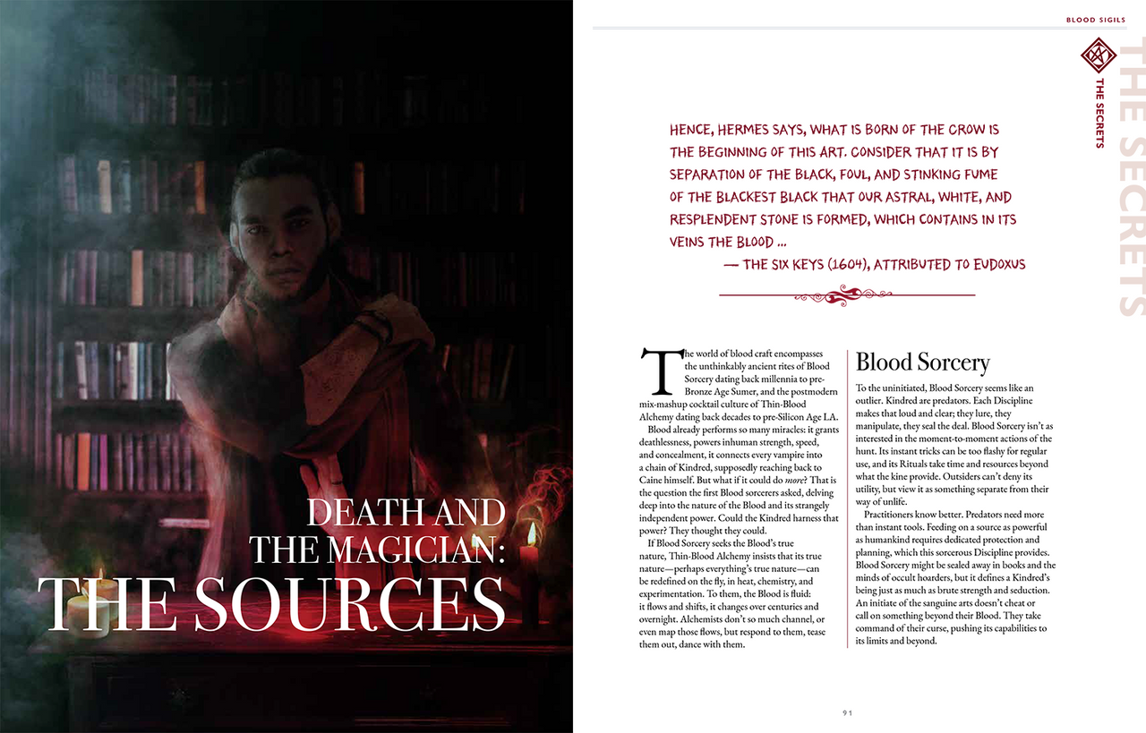 Vampire The Masquerade 5th Edition RPG: Blood Sigils Sourcebook - Loaded Dice