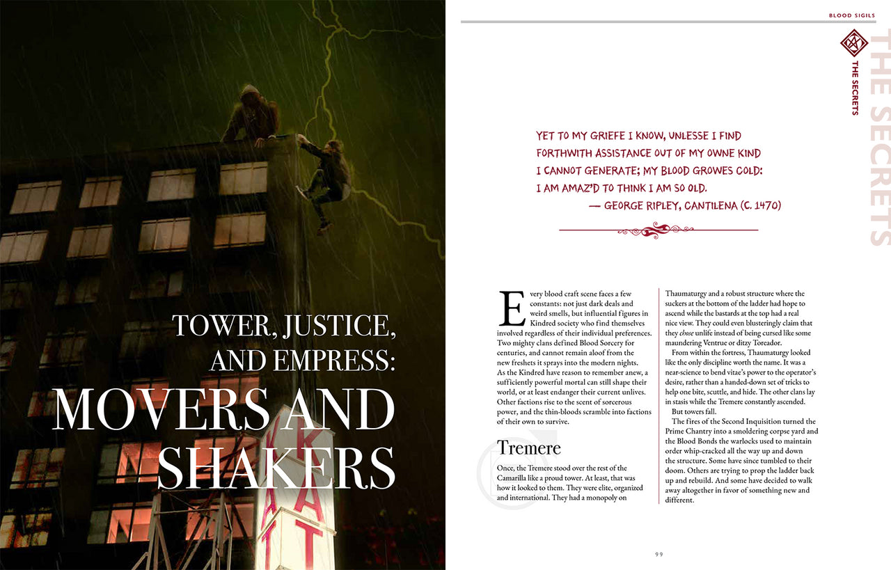 Vampire The Masquerade 5th Edition RPG: Blood Sigils Sourcebook - Loaded Dice