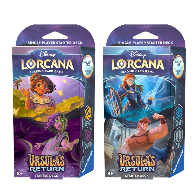 Disney Lorcana Trading Card Game Set 4 - Ursula's Return - Starter Deck