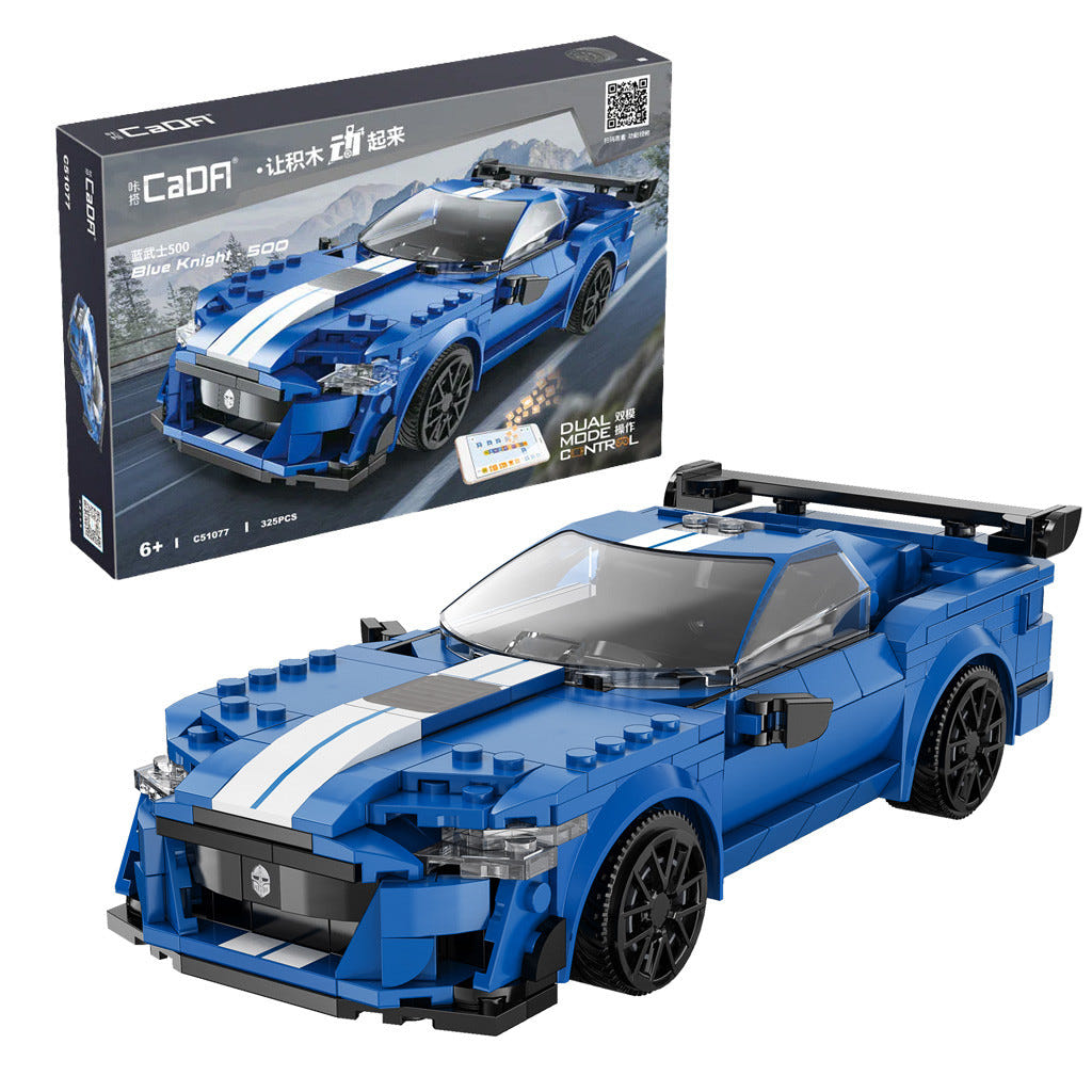 CaDA 1:20 Blue Knight Sports Car - 325 pcs - C51077W