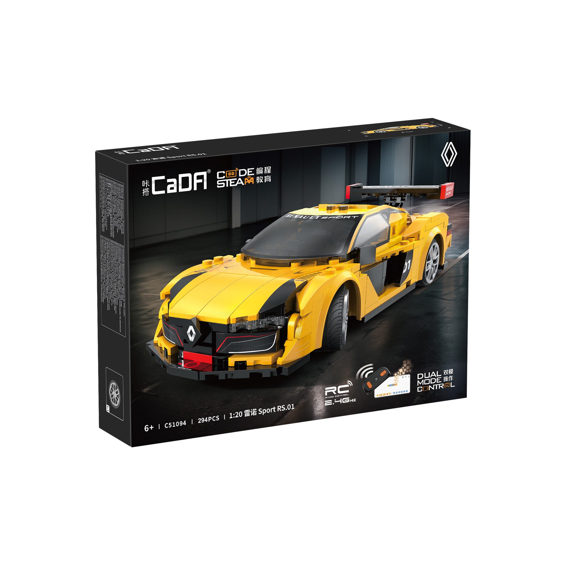 CaDA 1:20 Renault Sport RS.01 - 294 pcs - C51094W