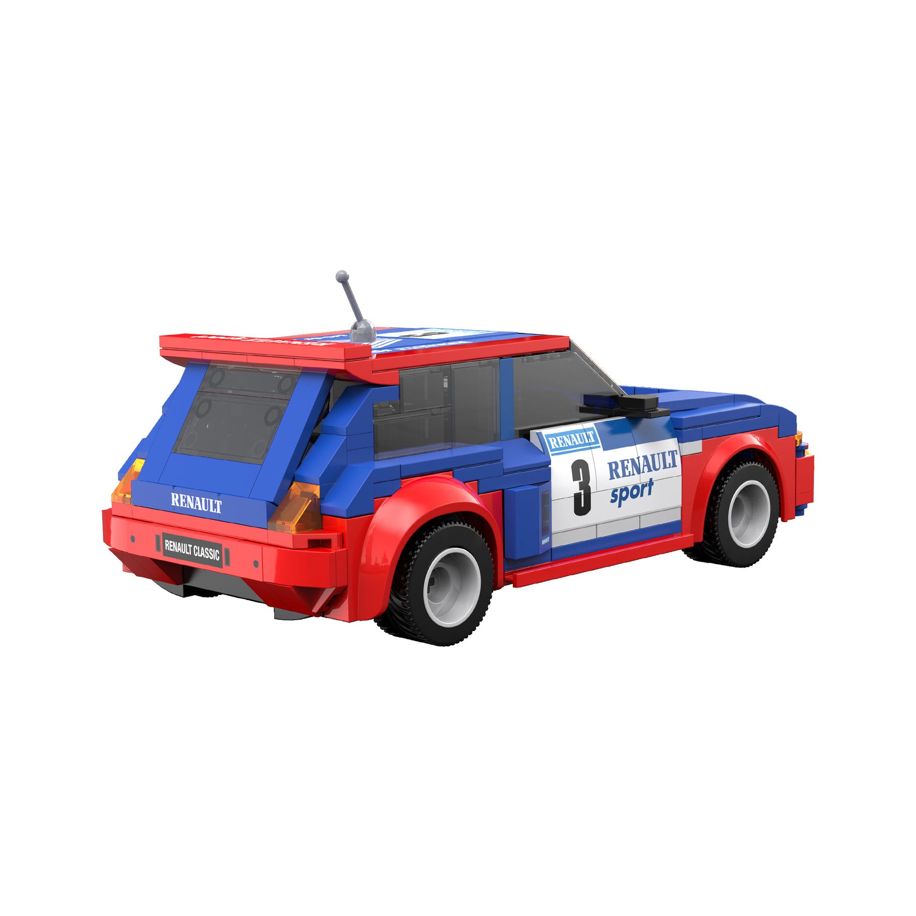 CaDA 1:20 Renault 5 Maxi Turbo - 282 pcs - C51095W