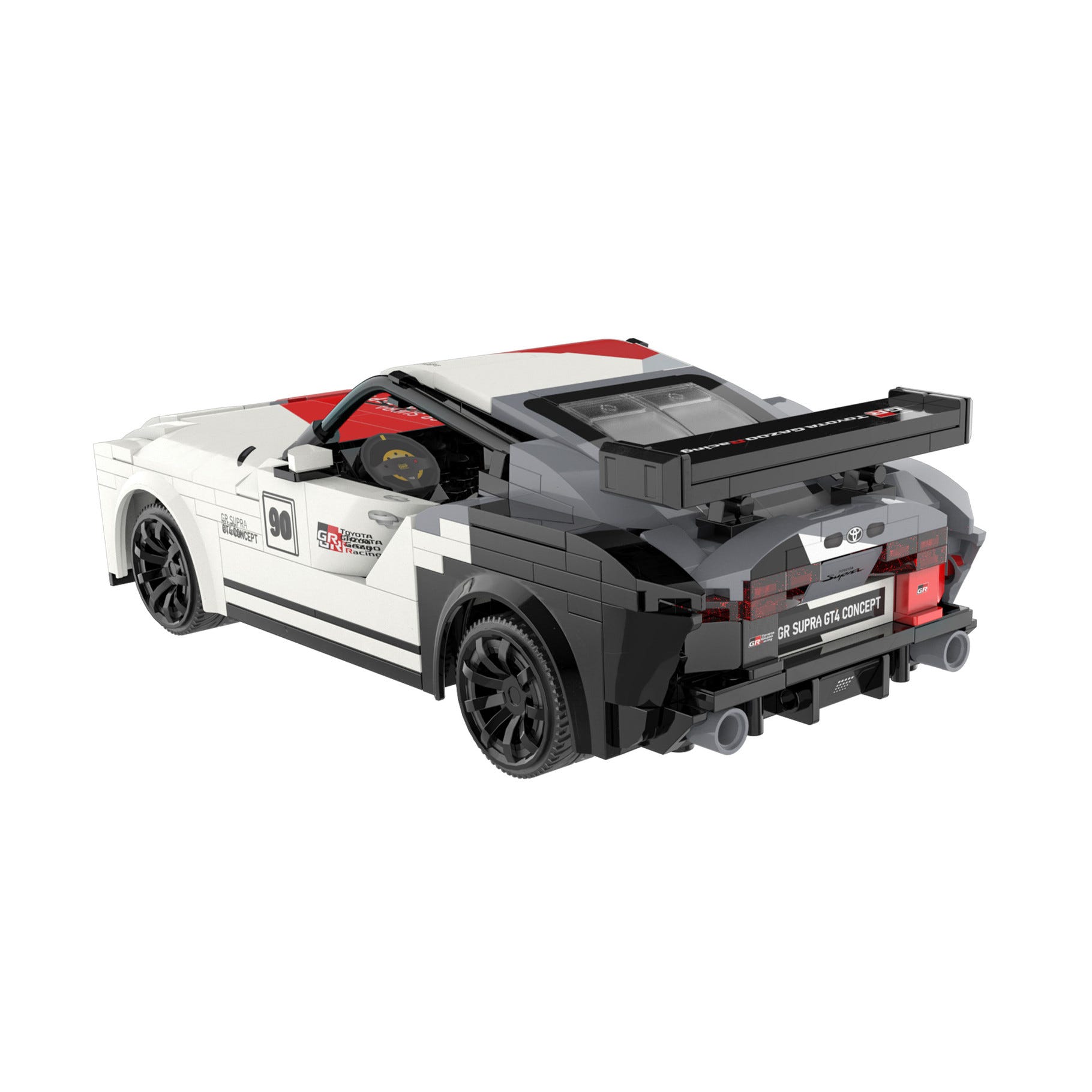 CaDA 1:20 Toyota GR Supra GT4 Car - 356 pcs - C51098W