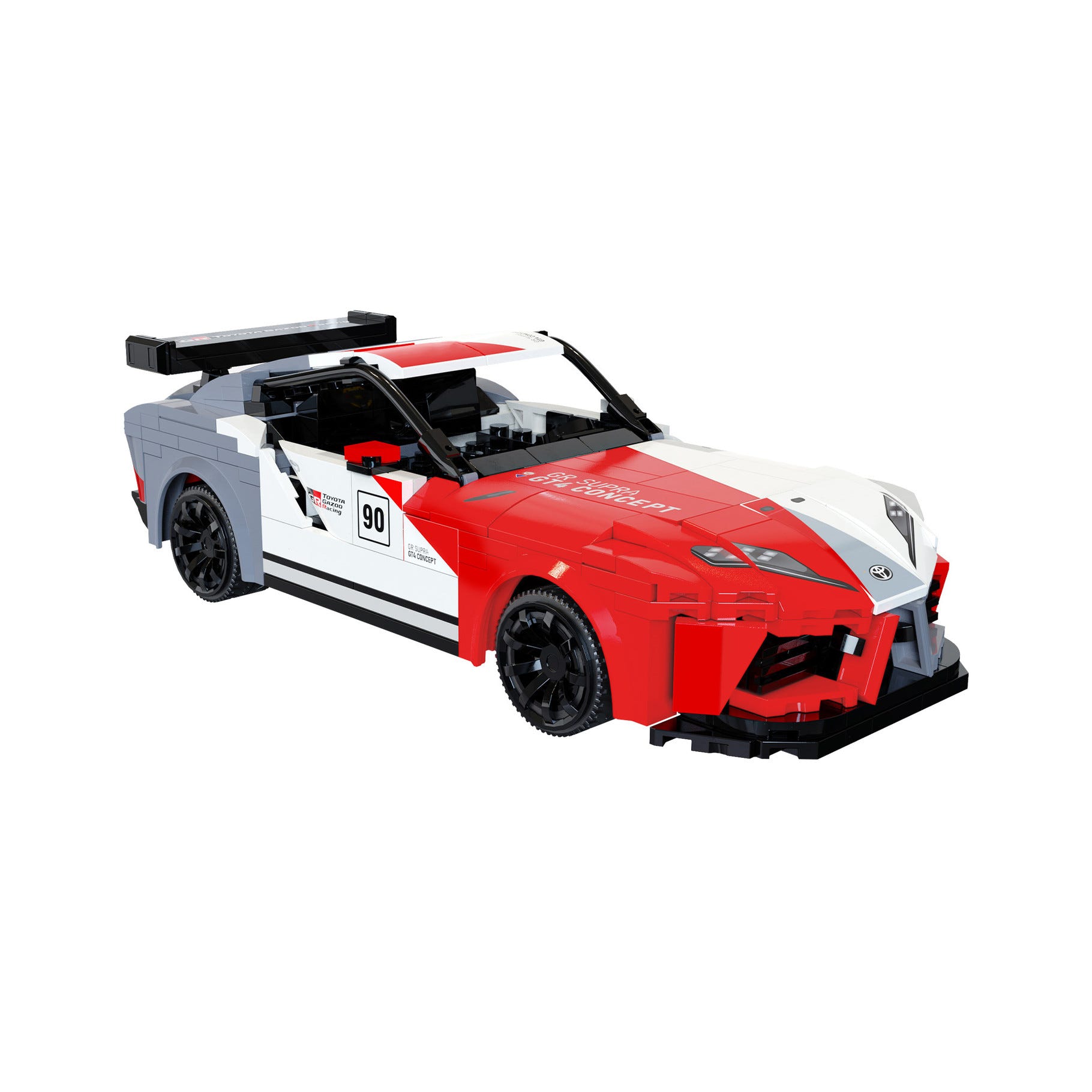 CaDA 1:20 Toyota GR Supra GT4 Car - 356 pcs - C51098W