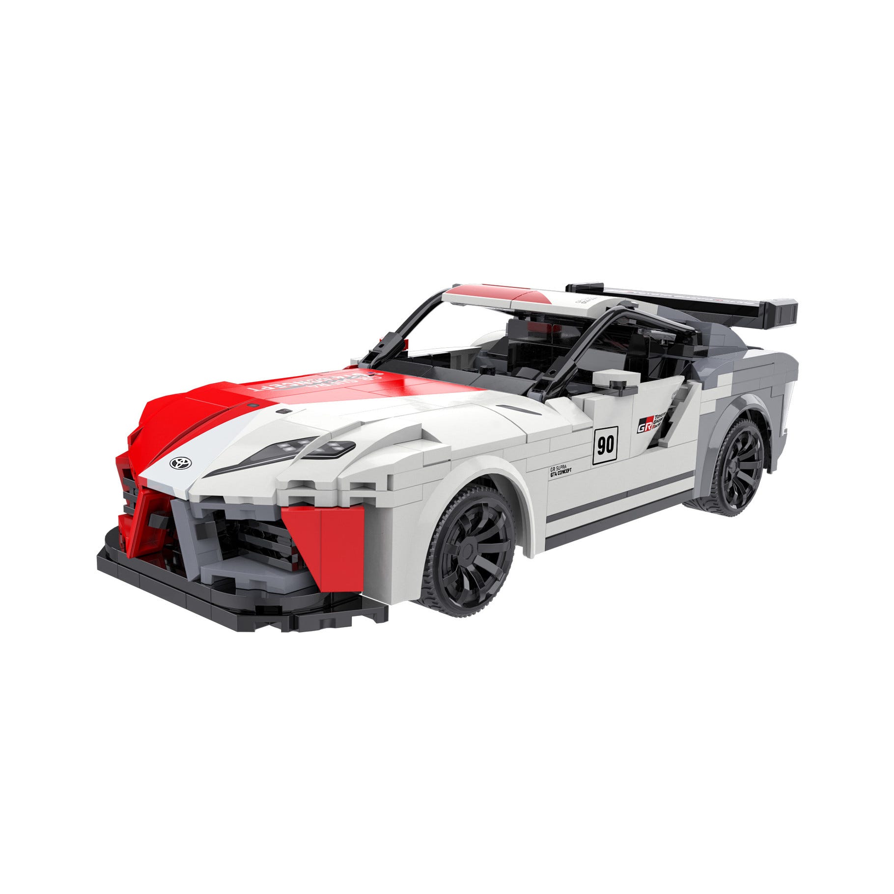 CaDA 1:20 Toyota GR Supra GT4 Car - 356 pcs - C51098W