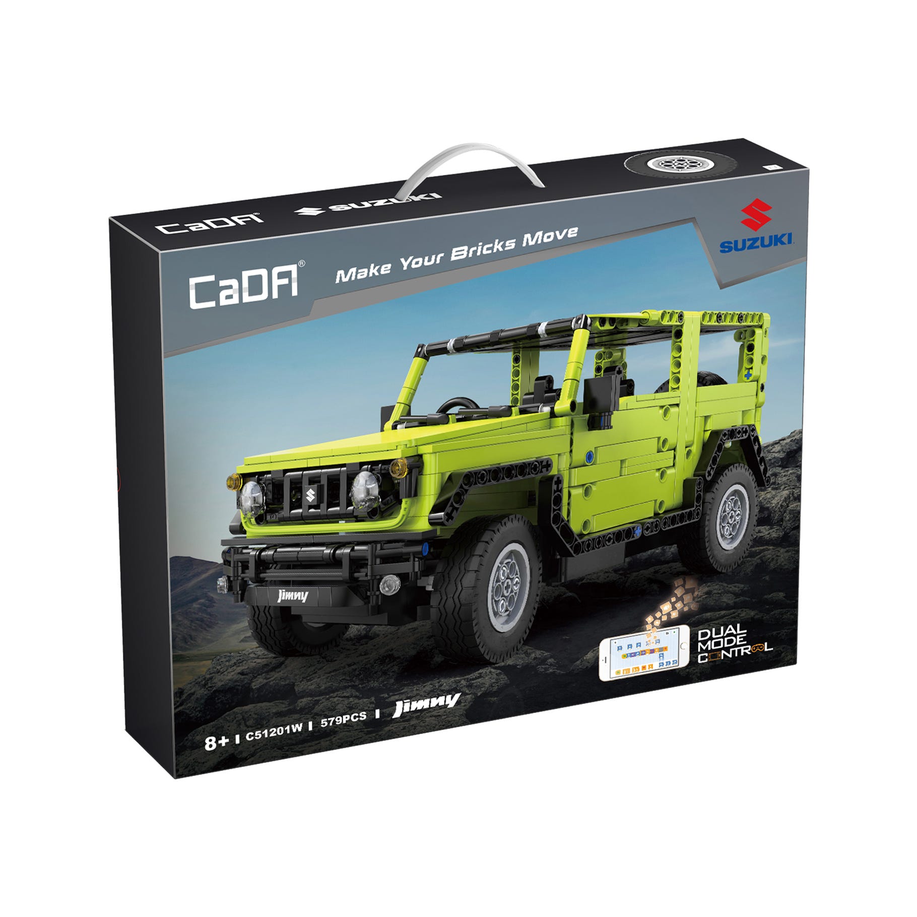 CaDA 1:12 Suzuki Jimny - 579 pcs - C51201W