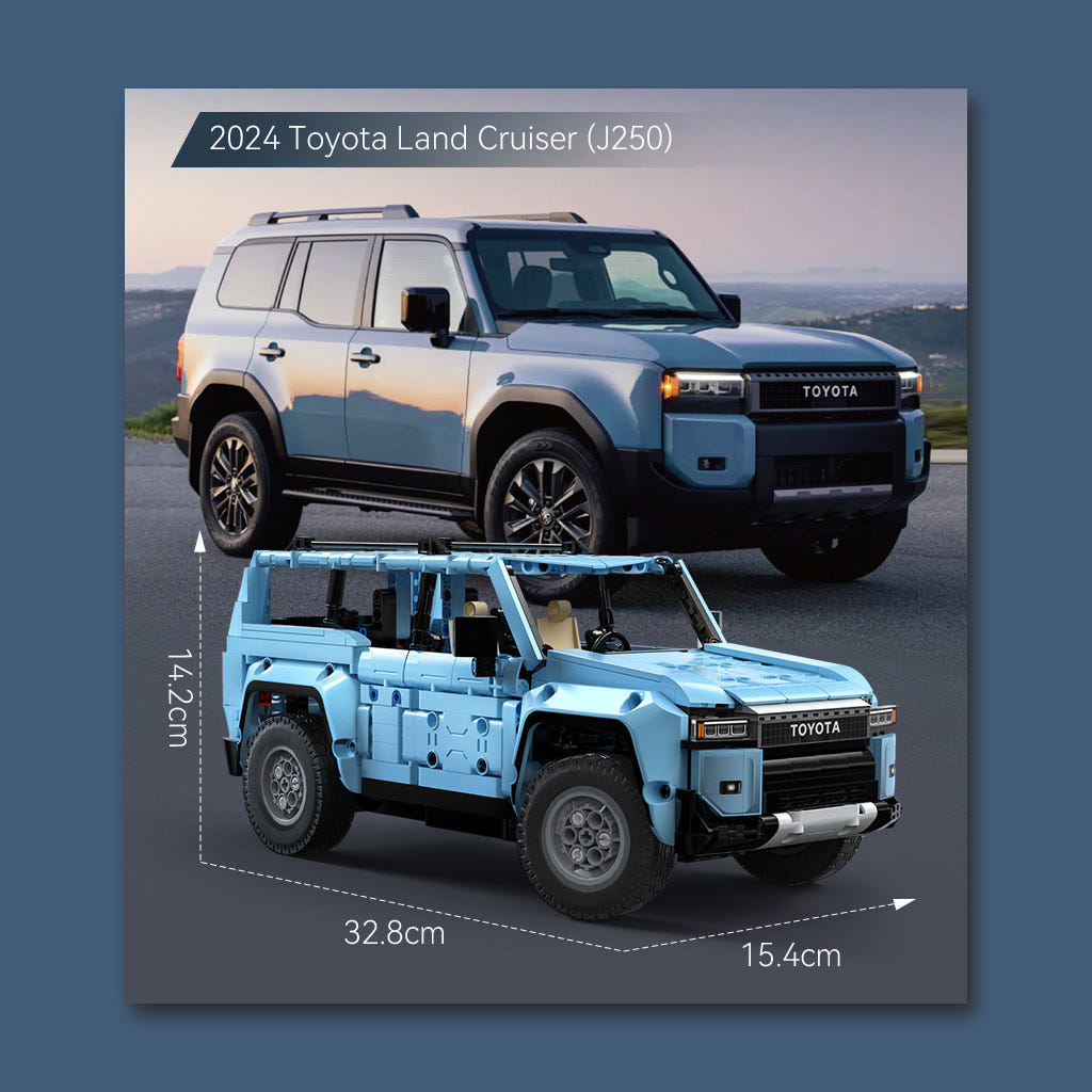 CaDA 1:14 Toyota Land Cruiser J250 Prado - 586 pcs - C51209W