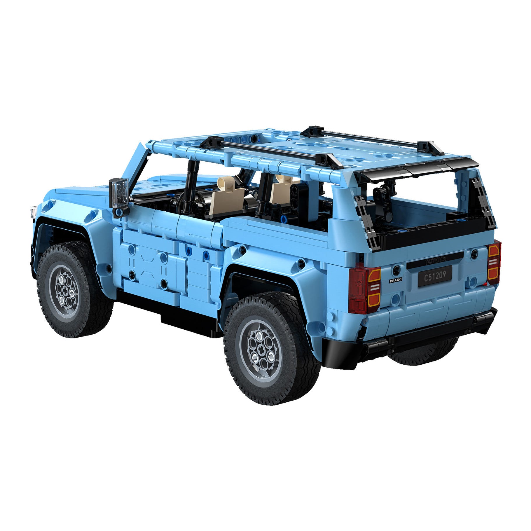CaDA 1:14 Toyota Land Cruiser J250 Prado - 586 pcs - C51209W