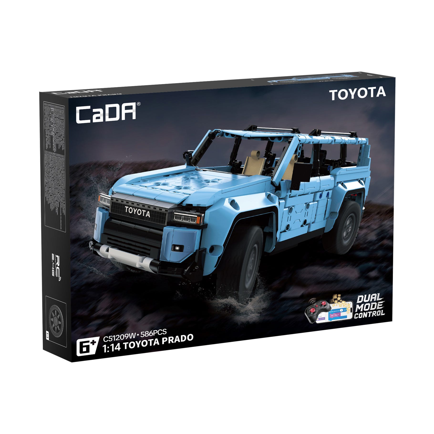 CaDA 1:14 Toyota Land Cruiser J250 Prado - 586 pcs - C51209W