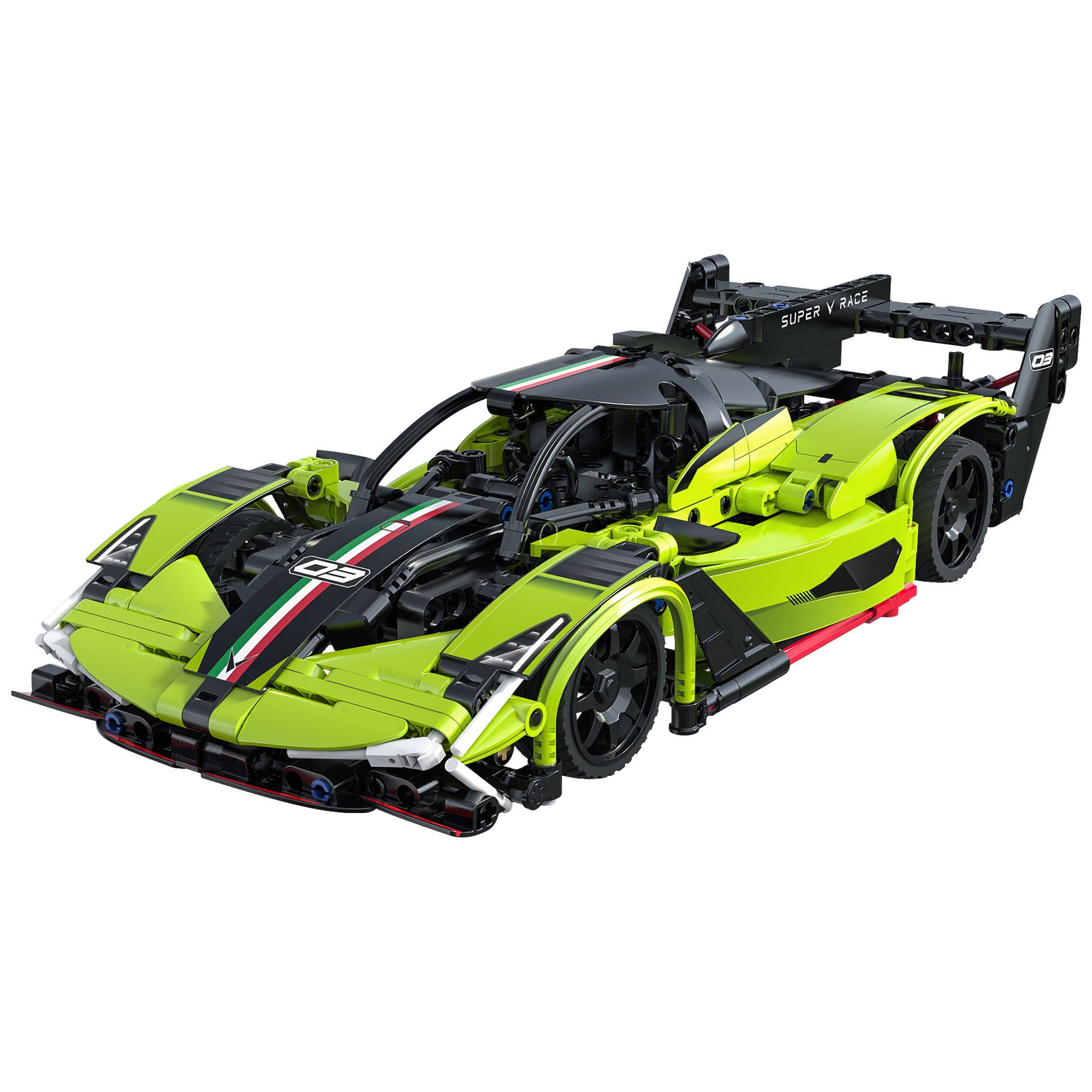 CaDA 1:14 Phantom Wing Sports Car - 395 pcs - C51303W