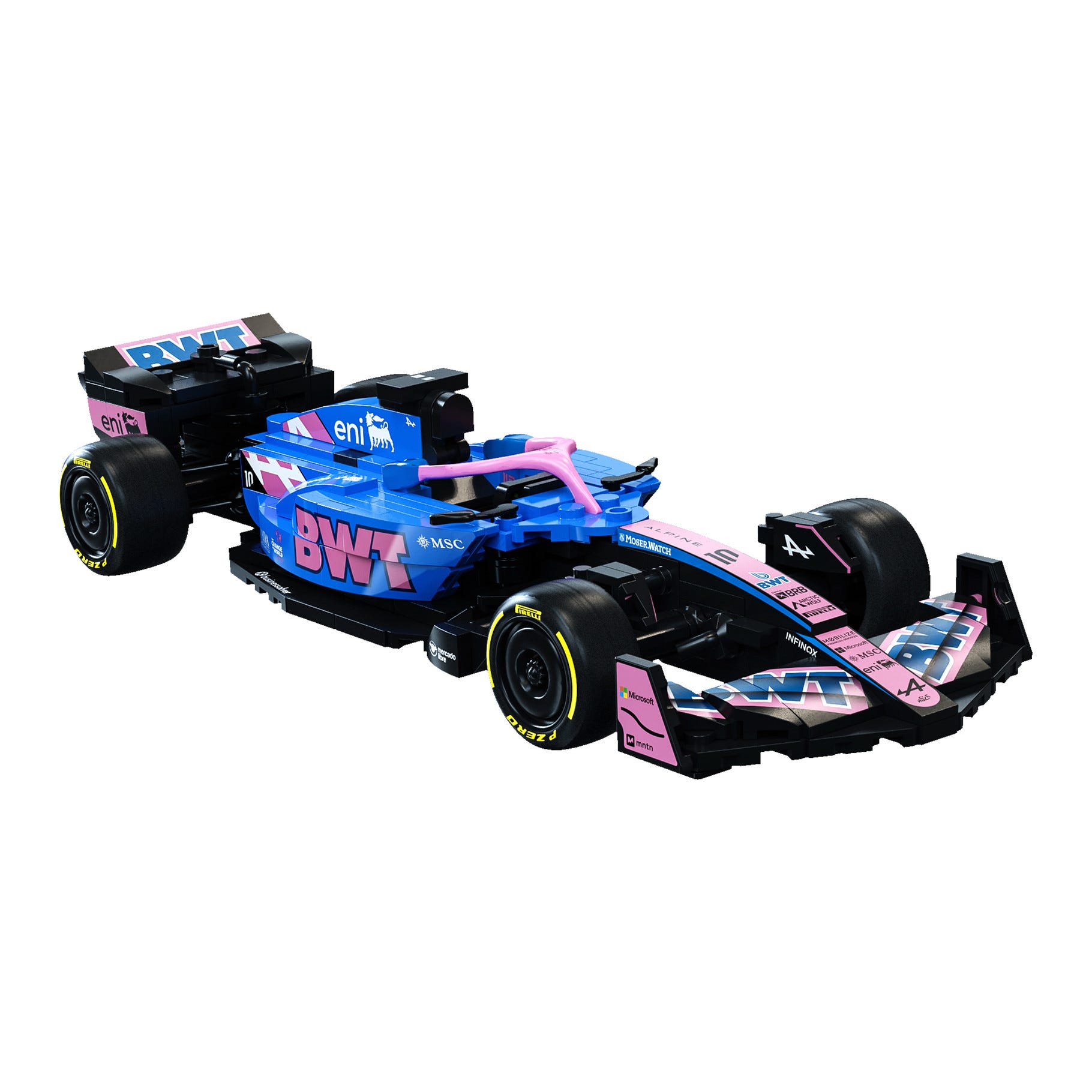 CaDA 1:24 BWT Alpine F1 Team A525 Racing Car - 300 pcs - C55024W