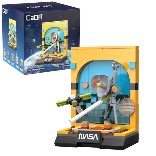 CaDA The Voyager Probe brick construction model kit