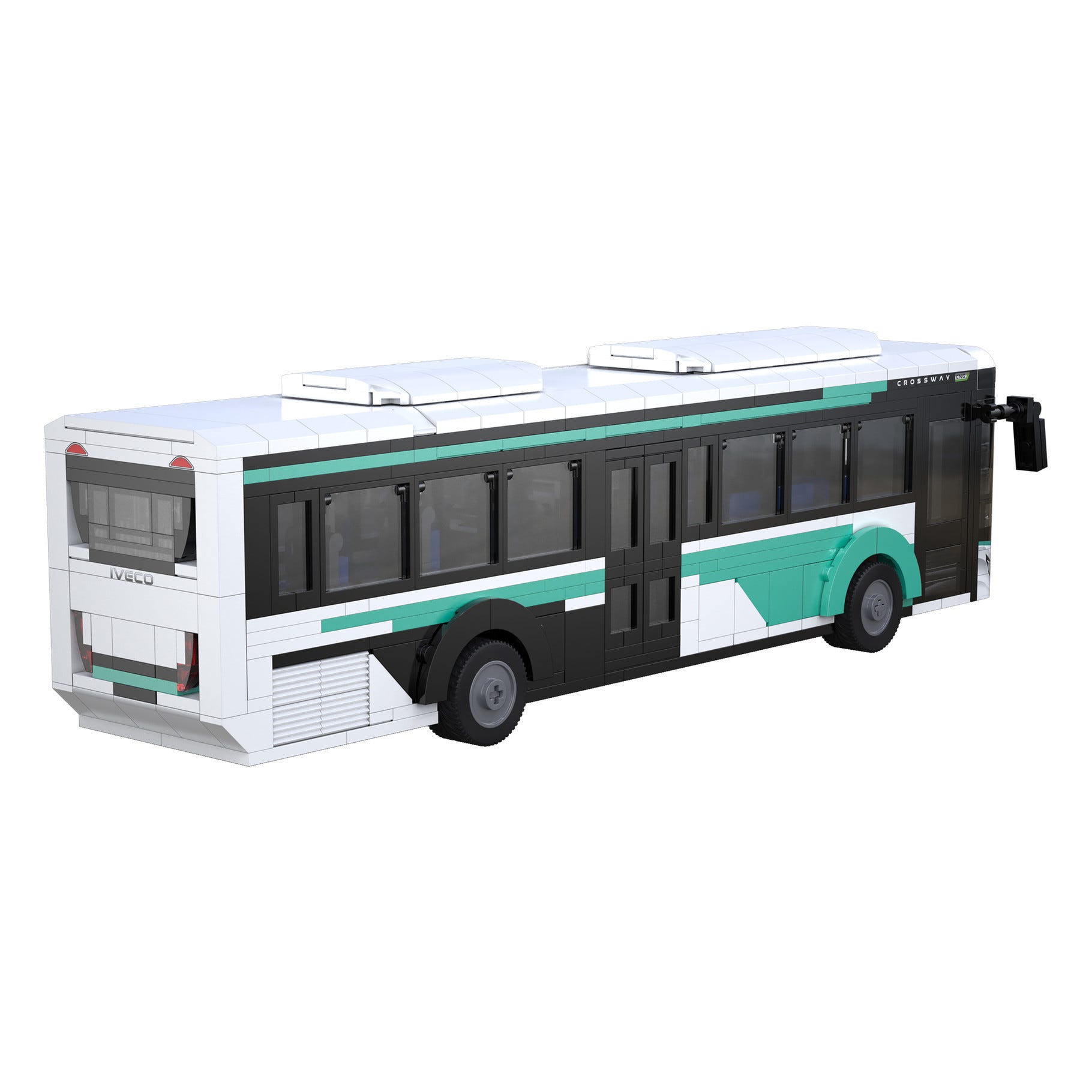 CaDA 1:43 Iveco Crossway Bus - 832 pcs - C59007W
