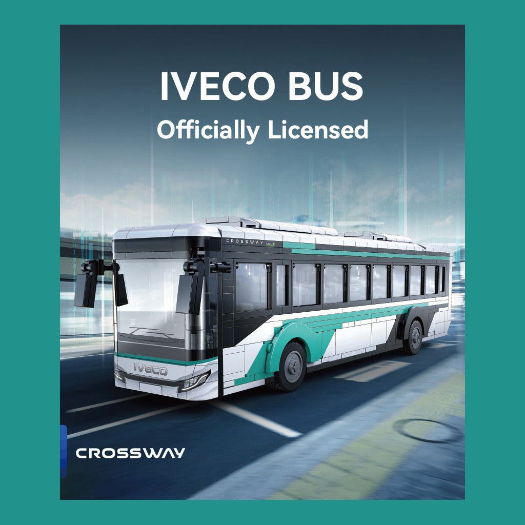 CaDA 1:43 Iveco Crossway Bus - 832 pcs - C59007W