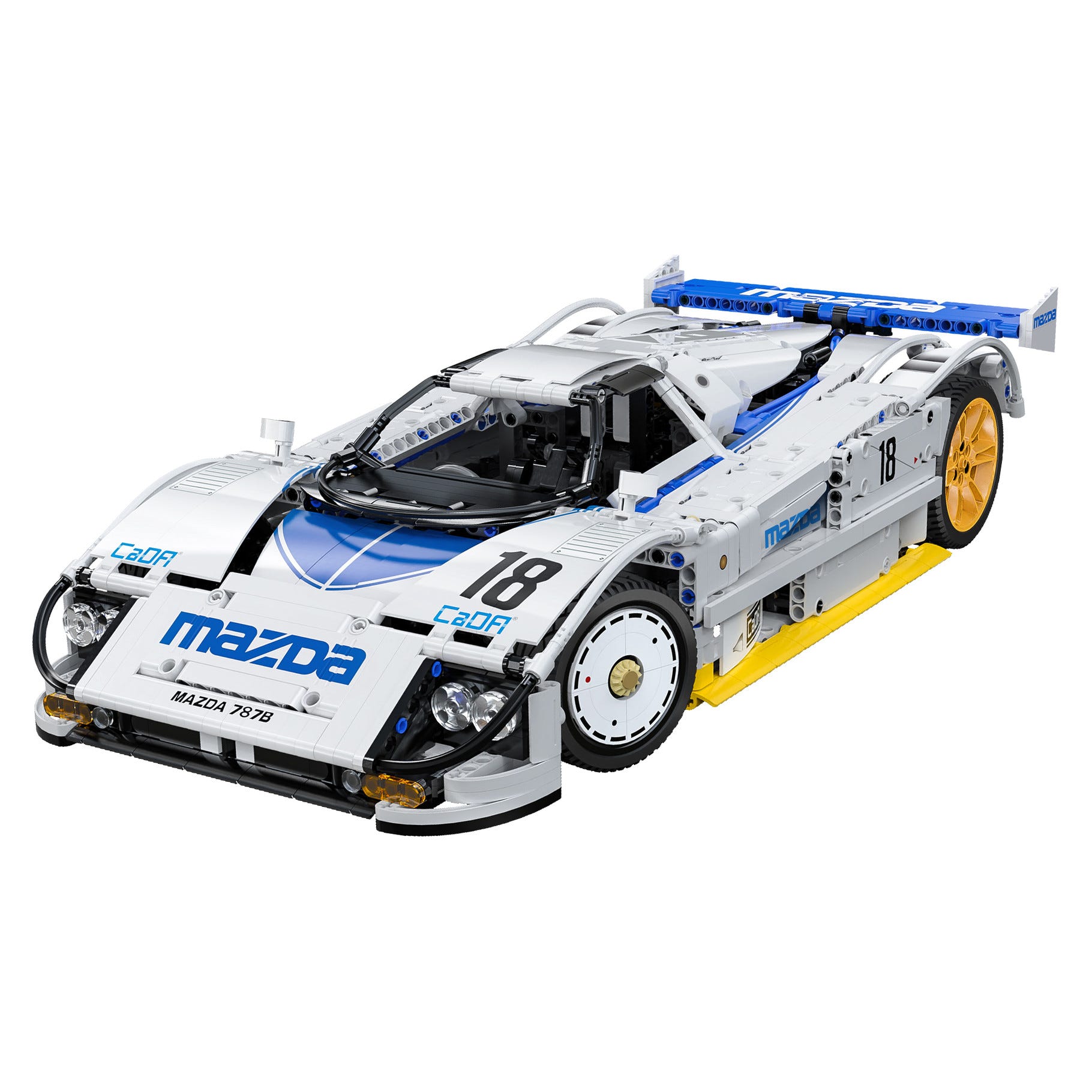 CaDA 1:10 Mazda 787B Race Car - 1797 pcs - C63007W