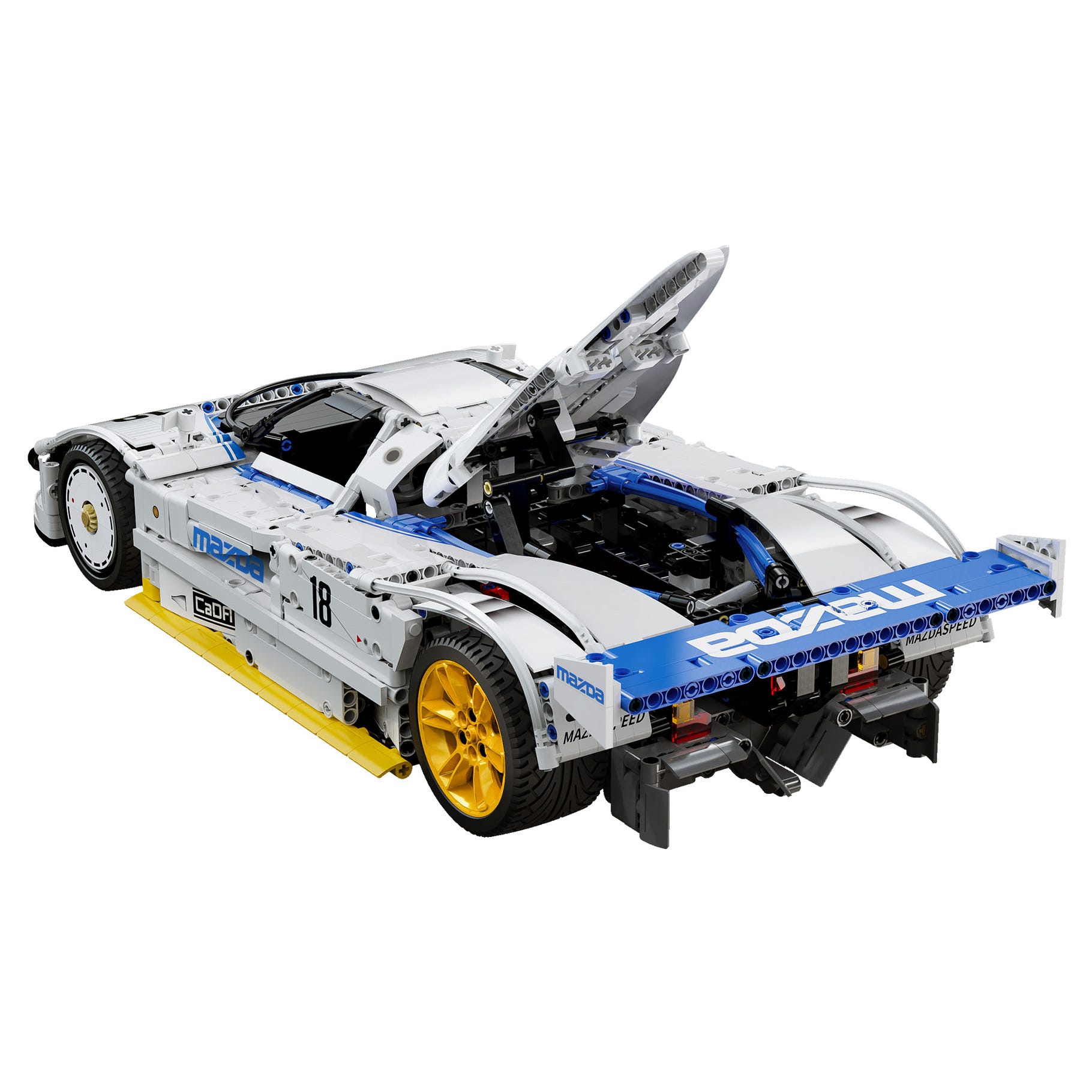 CaDA 1:10 Mazda 787B Race Car - 1797 pcs - C63007W