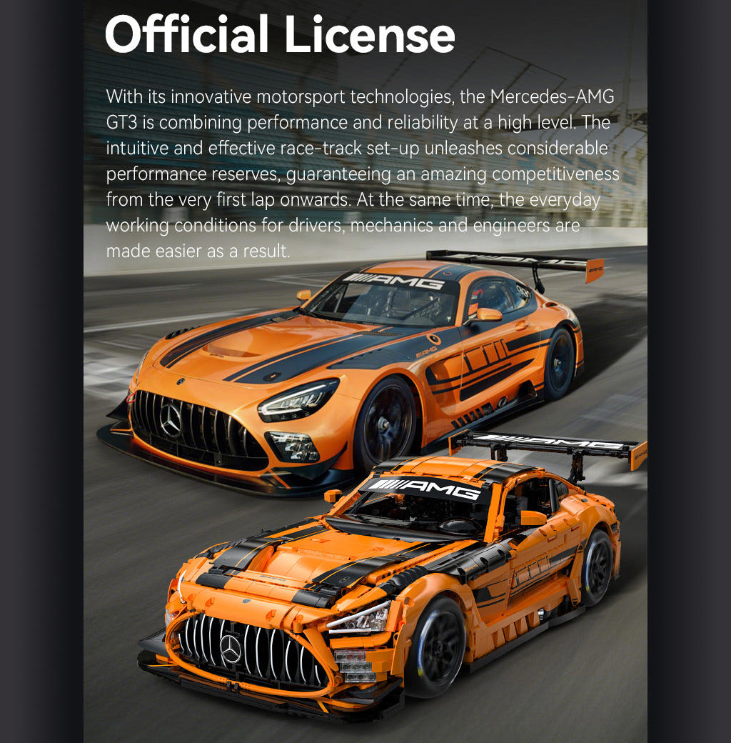 CaDA 1:8 Mercedes-AMG GT3 - 5466 pcs - C64008W