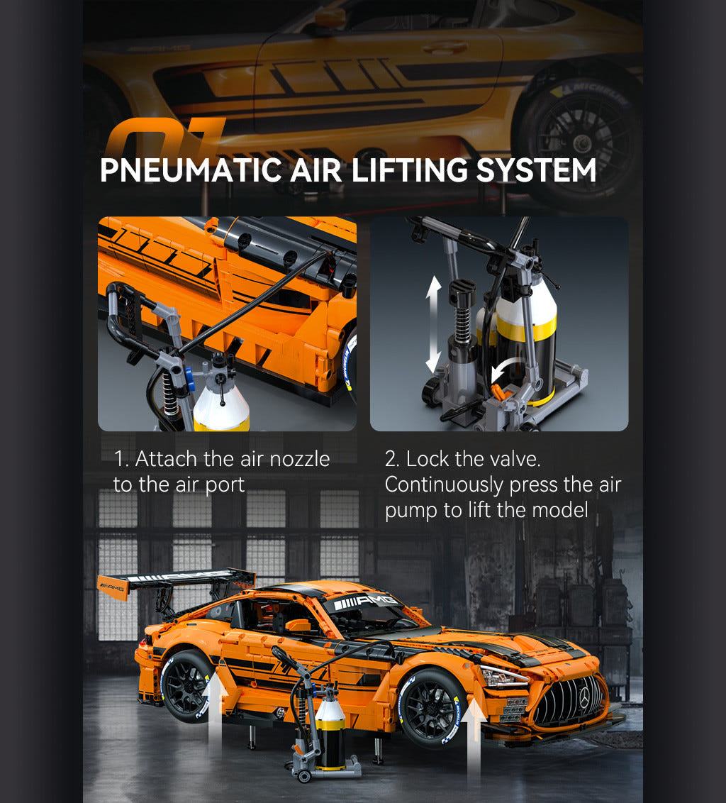 CaDA 1:8 Mercedes-AMG GT3 - 5466 pcs - C64008W