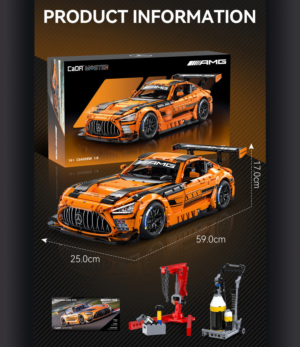 CaDA 1:8 Mercedes-AMG GT3 - 5466 pcs - C64008W