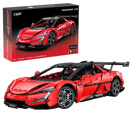 CaDA 1:8 BYD Yangwang U9 Electric Super Coupé - 3671 pcs - C64011W