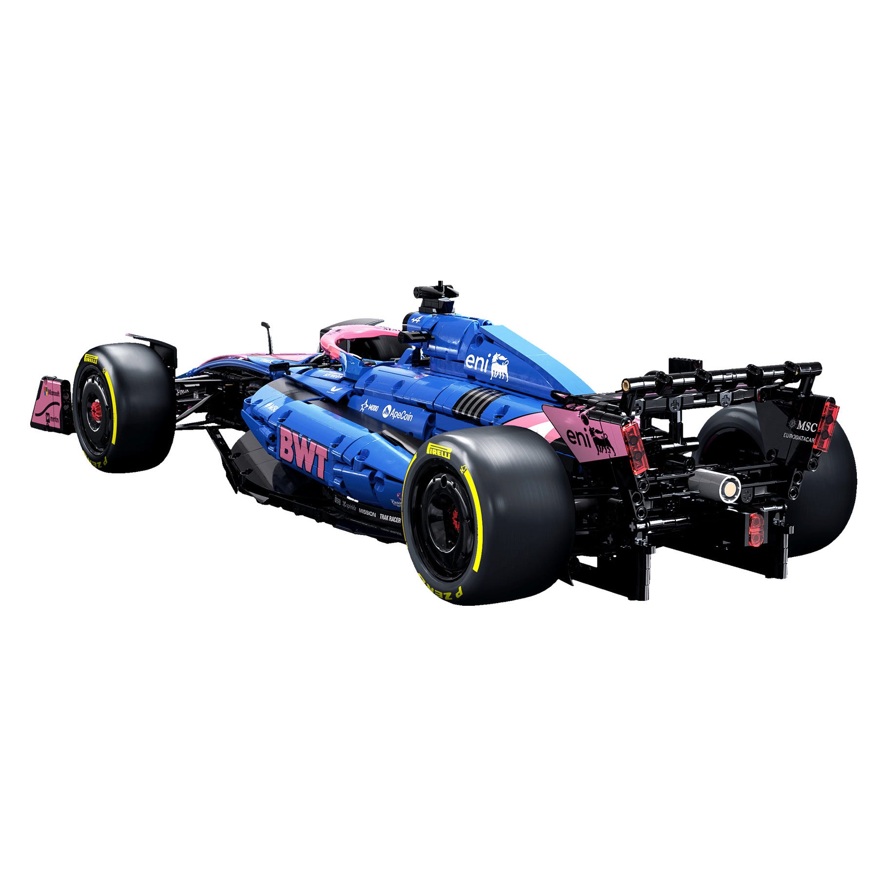 CaDA 1:8 BWT Alpine F1 Team A525 Racing Car - 2173 pcs - C64012W