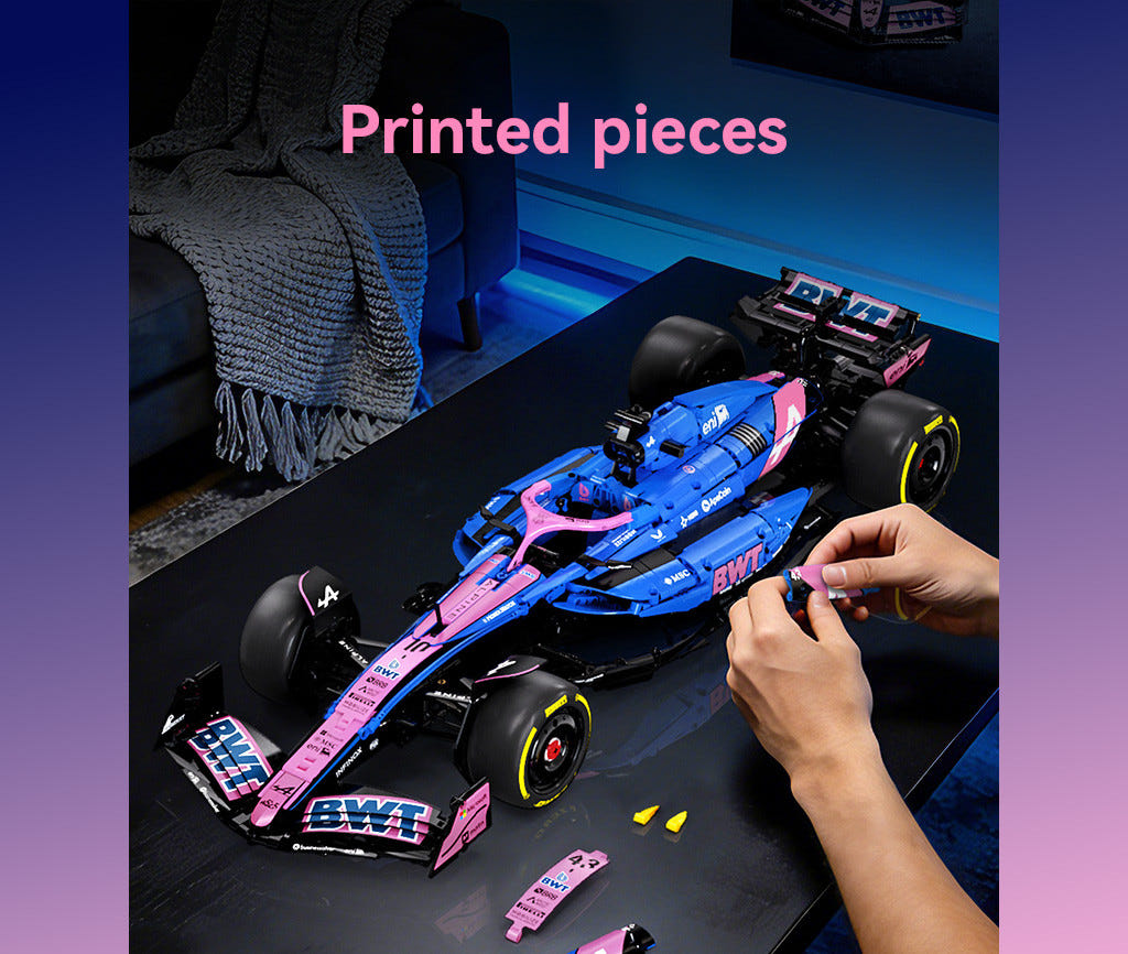 CaDA 1:8 BWT Alpine F1 Team A525 Racing Car - 2173 pcs - C64012W