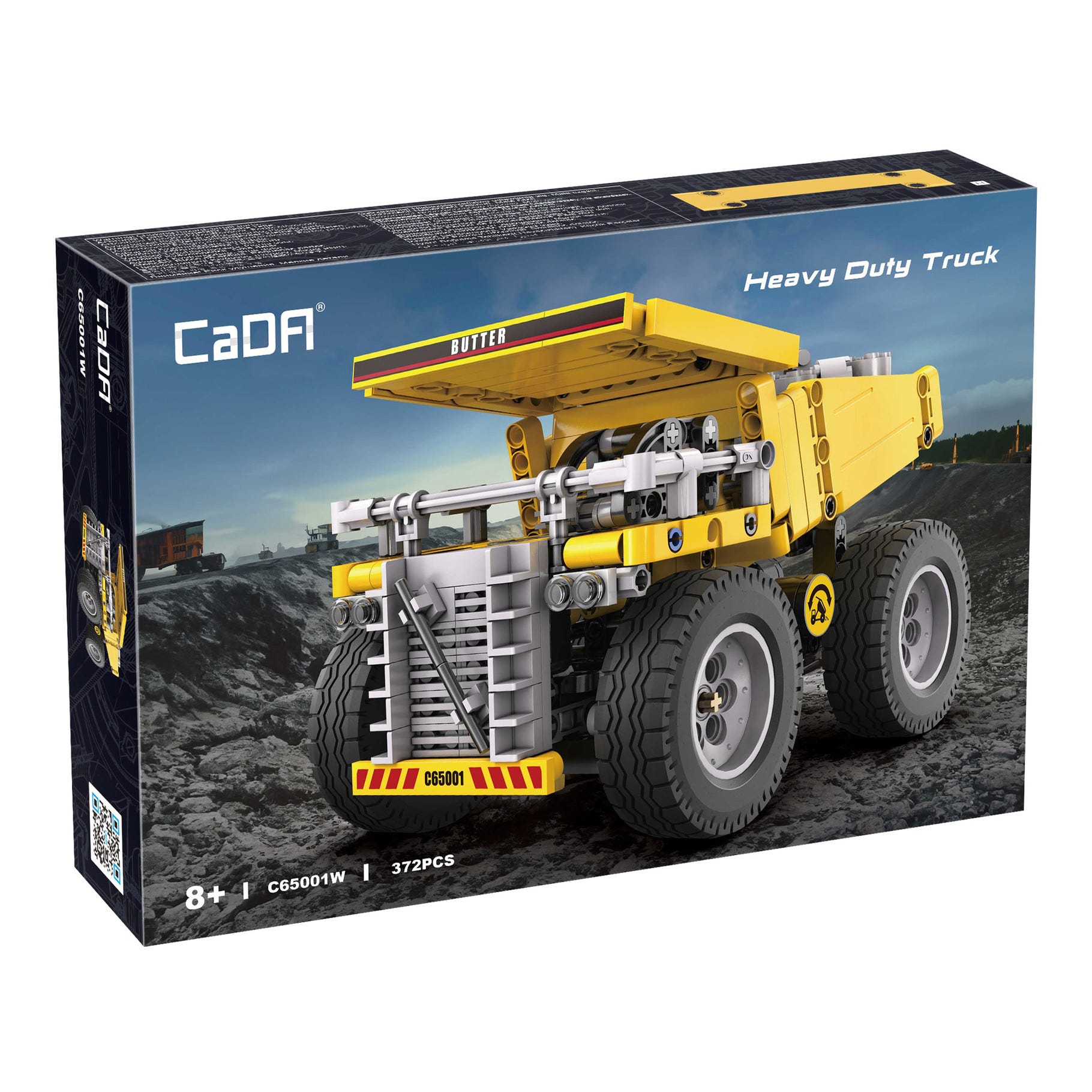 CaDA Heavy Duty Haul Truck - 372 pcs - C65001W
