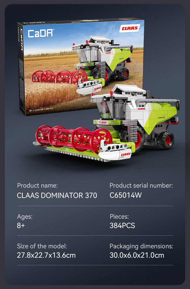 CaDA CLAAS Dominator 370 Combine Harvester - 348 pcs - C65014W