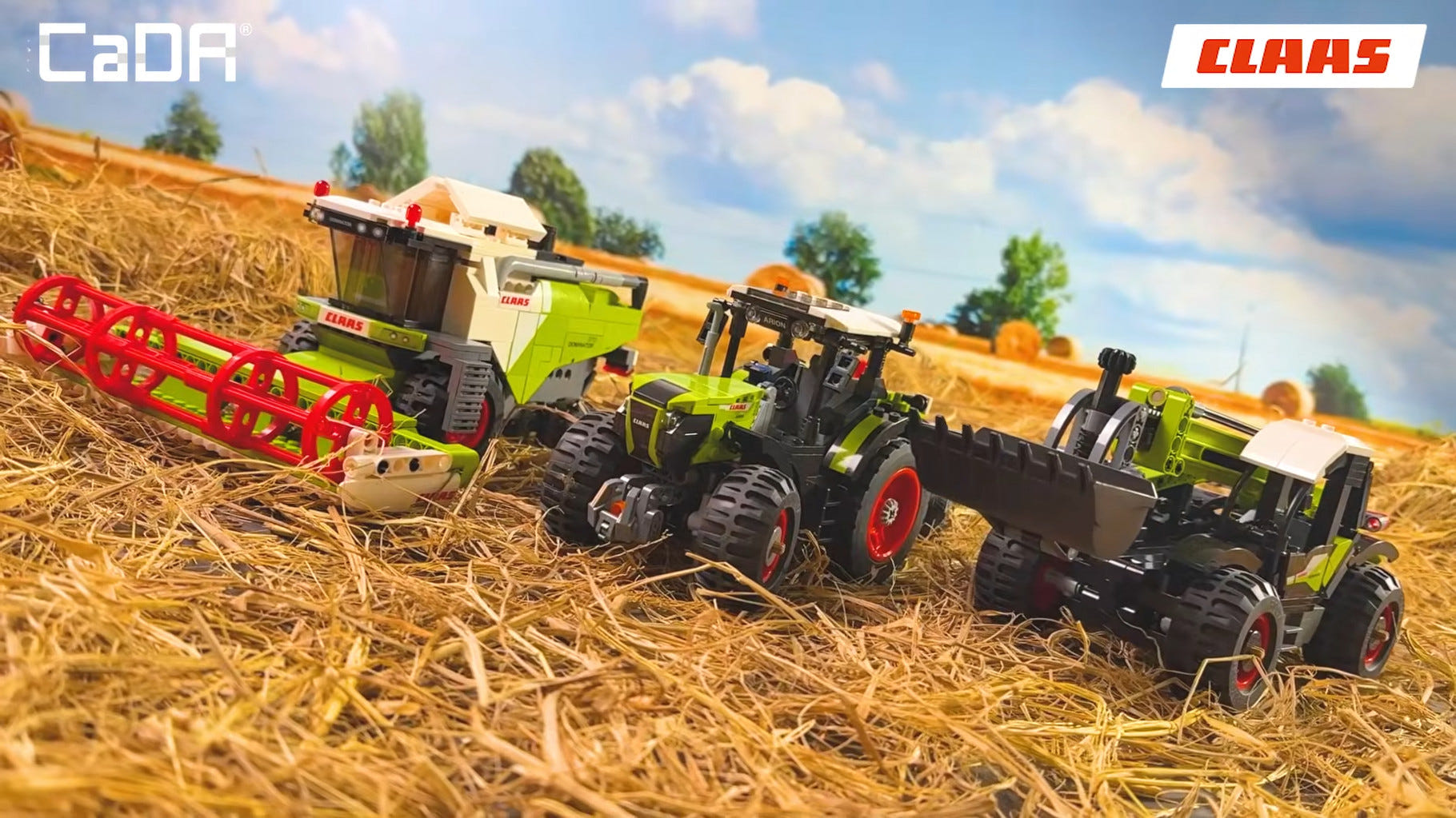 CaDA CLAAS Dominator 370 Combine Harvester - 348 pcs - C65014W