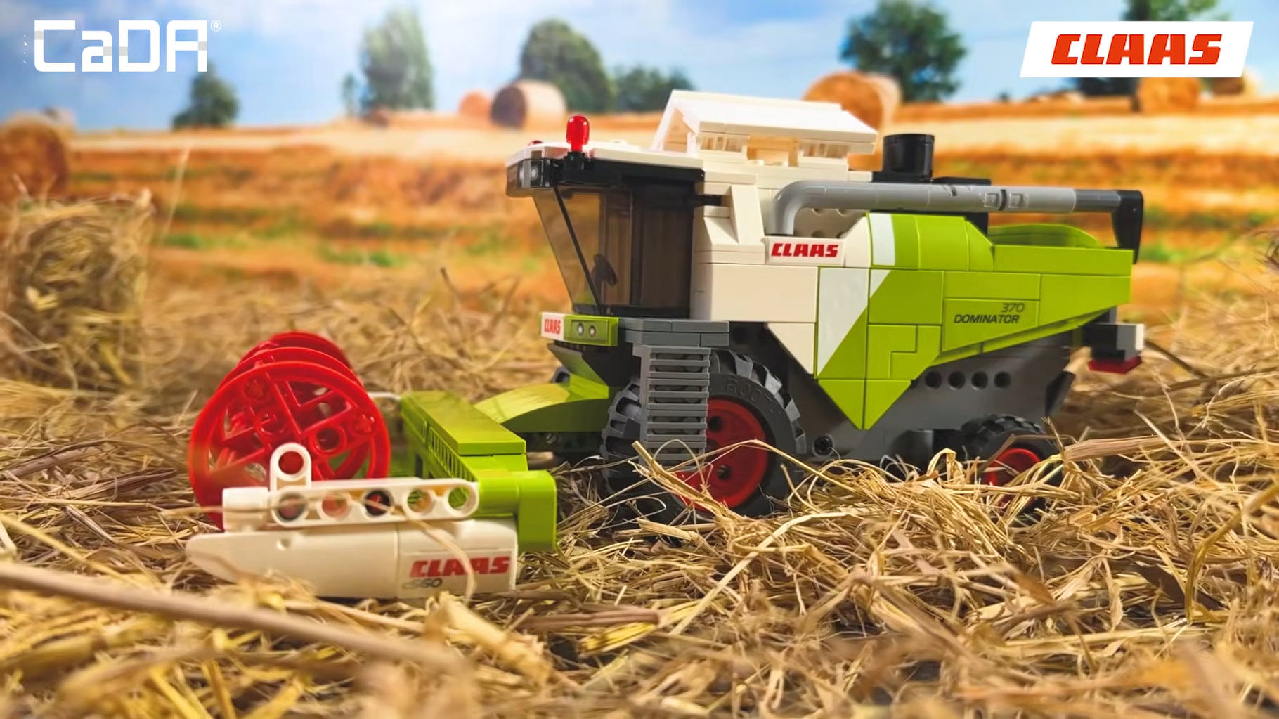 CaDA CLAAS Dominator 370 Combine Harvester - 348 pcs - C65014W