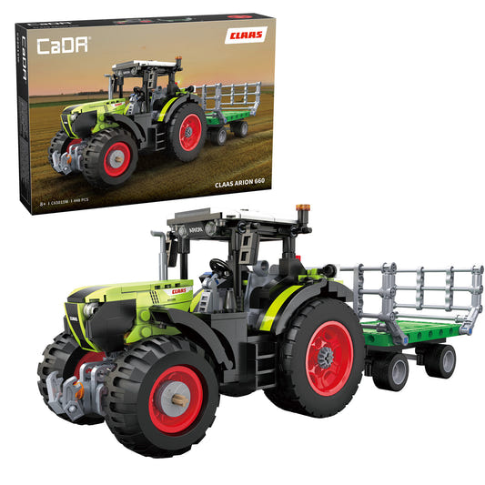 CaDA CLAAS Arion 660 Farm Tractor - 448 pcs - C65015W